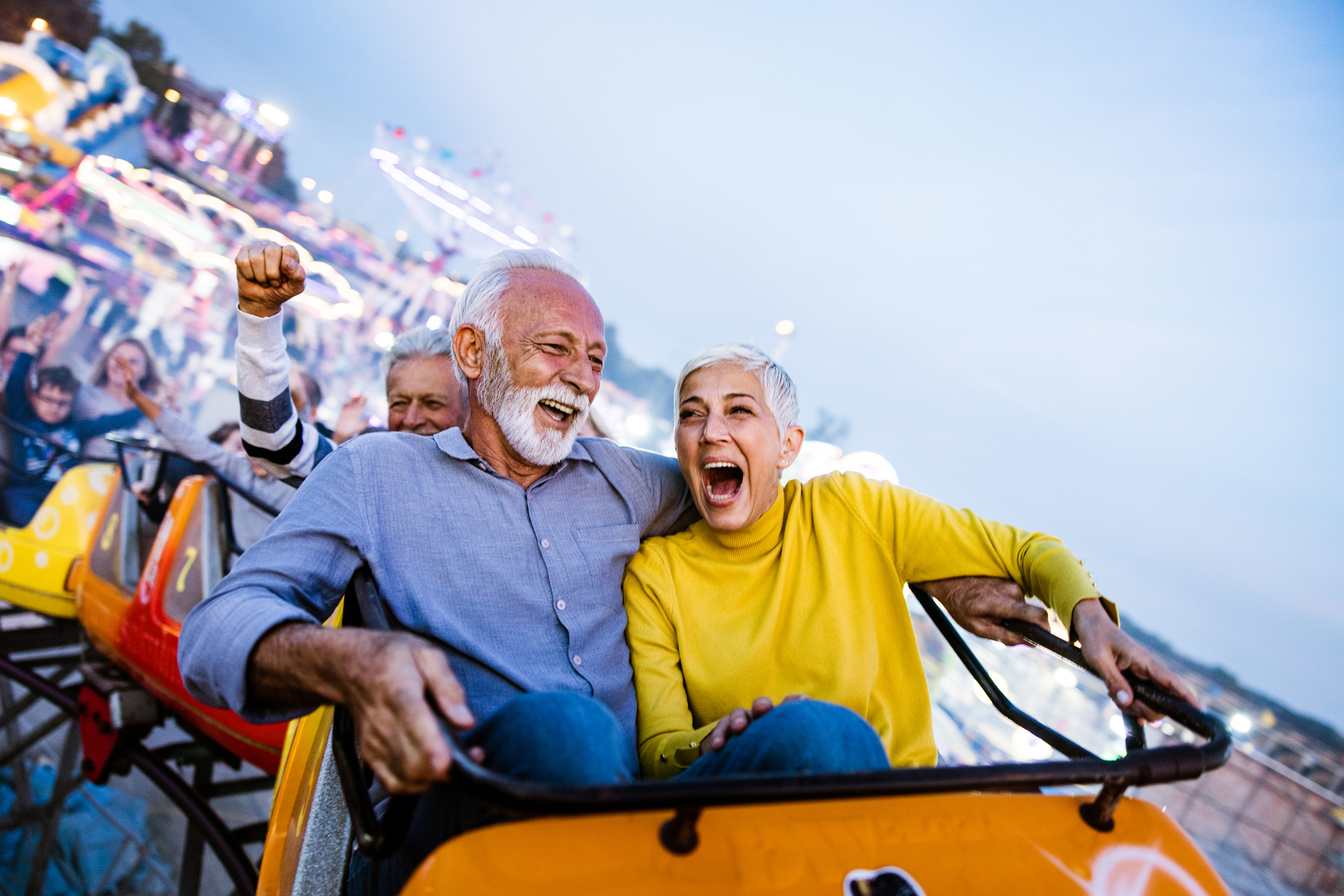 Family enjoying active life with better hearing